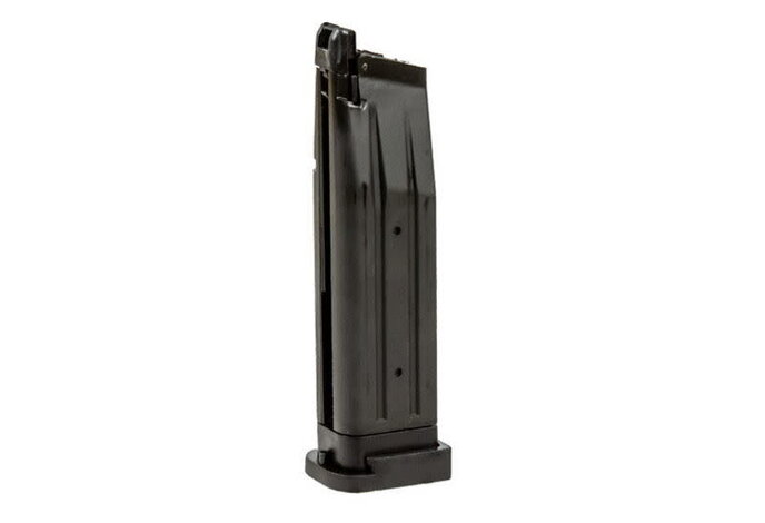 Knightshade HI CAPA 5.1 28 round Green Gas Magazine Black