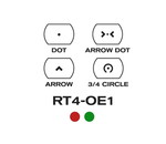 Aimsports Aimsports 4 Reticle Reflex Red Dot, Operator Edition