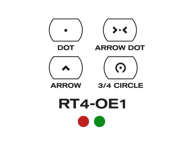 Aimsports Aimsports 4 Reticle Reflex Red Dot, Operator Edition