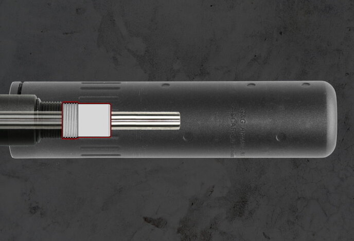 Airtech Studios IBS Inner Barrel Stabilizer Universal 14mm CCW Suppressors / Tracers