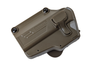 Amomax Amomax Multi-Fit Tactical Holster Left Hand FDE