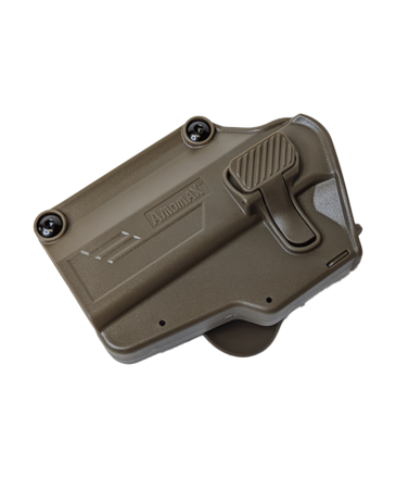 Amomax Amomax Multi-Fit Tactical Holster Left Hand FDE