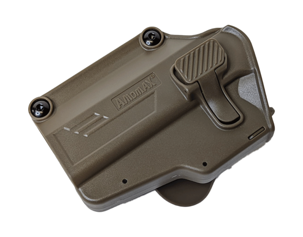 Amomax Amomax Multi-Fit Tactical Holster Left Hand FDE