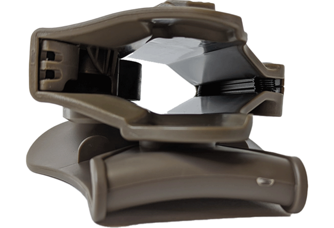 Amomax Multi-Fit Tactical Holster Left Hand FDE