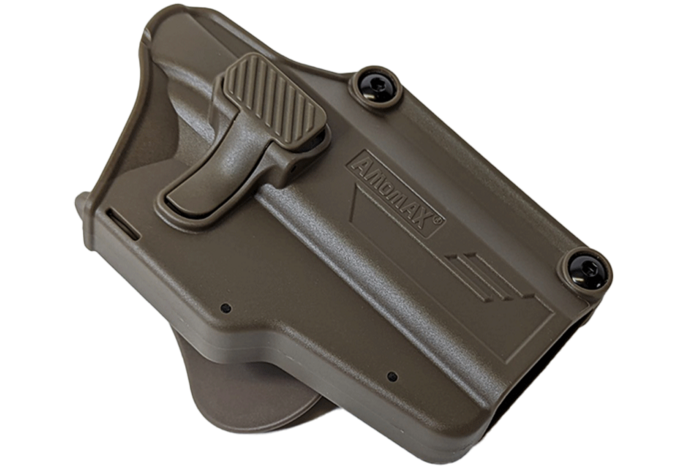 Amomax Multi-Fit Tactical Holster Right Hand FDE