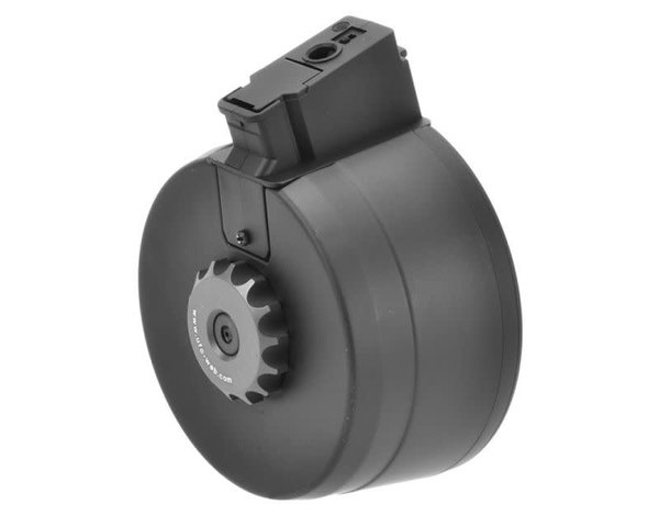 A&K A&K 2,500rd Auto Winding Electric Drum Mag for AK
