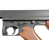 Well Thompson M1A1 electric rifle w/battery, charger, and drum magazine