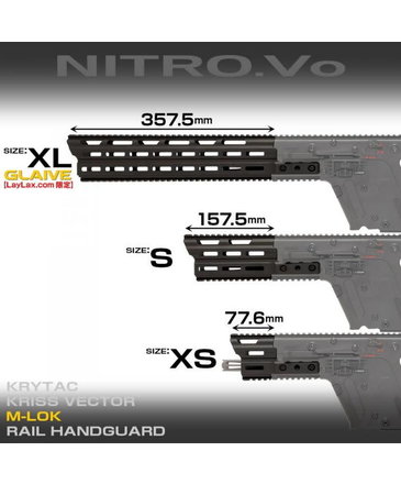 Nitro.Vo Nitro Vo. Krytac KRISS Vector M-LOK Handguard