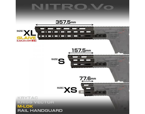 Nitro.Vo Nitro Vo. Krytac KRISS Vector M-LOK Handguard