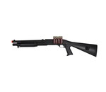 AGM AGM M3 Tactical Spring Full Stock Shotgun with Shell Holster Mount, 4 Shells