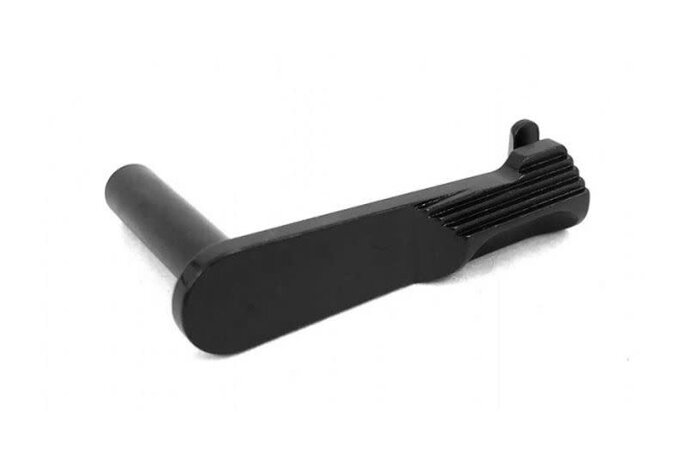 Airsoft Masterpiece CNC Steel Slide Stop - S Style