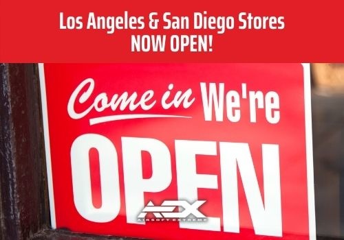 AEX LOS ANGELES & SAN DIEGO ARE OPEN!