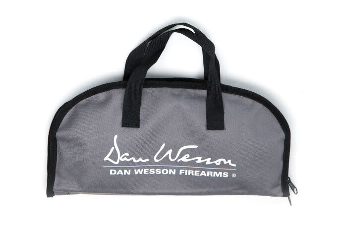 ASG Revolver Carry Bag, Dan Wesson Logo, Gray