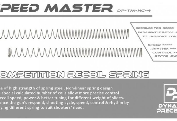 Dynamic Precision High Speed Competition Recoil Spring, TM HI CAPA