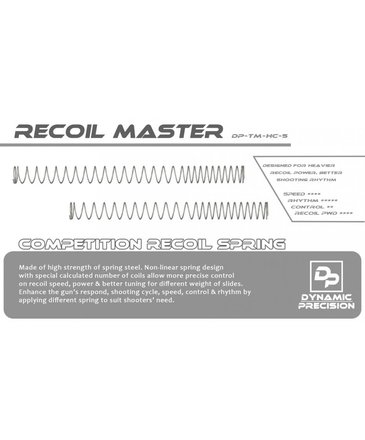 Dynamic Precision Dynamic Precision Recoil Master - Competition Recoil Spring for TM Hi-Capa