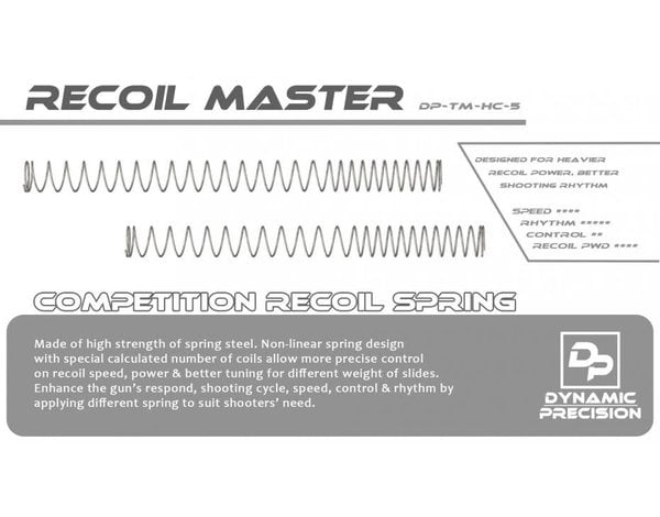 Dynamic Precision Dynamic Precision Recoil Master - Competition Recoil Spring for TM Hi-Capa