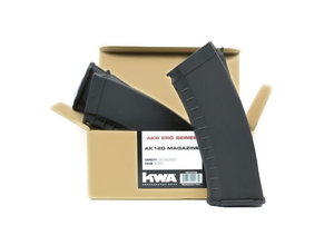 KWA KWA AKR AK120 round mid cap magazine, 3 pack (no cutoff)