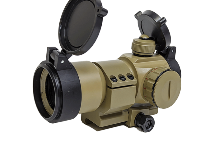 AEX 35mm red dot with low mount, tan