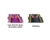 Nine Ball Magazine Nozzle Seal for Umarex VFC Glock Series Magazine, 2 Pack
