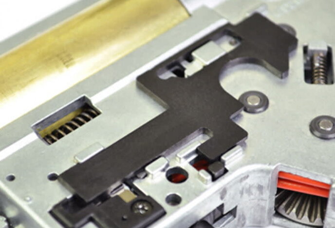 Prometheus NGRS (Next Gen Recoil Shock) Hard Selector Plate Metal for Tokyo Marui New Ver.2 M4 Models