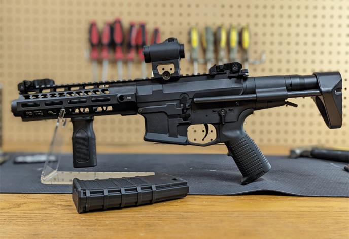 Custom M4 Airsoft Rifle SAKURA