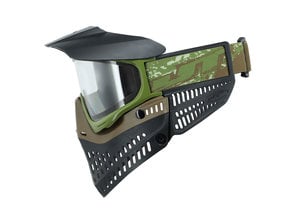 JT Paintball JT Spectra Proflex SE mask, olive/brown w/thermal lens