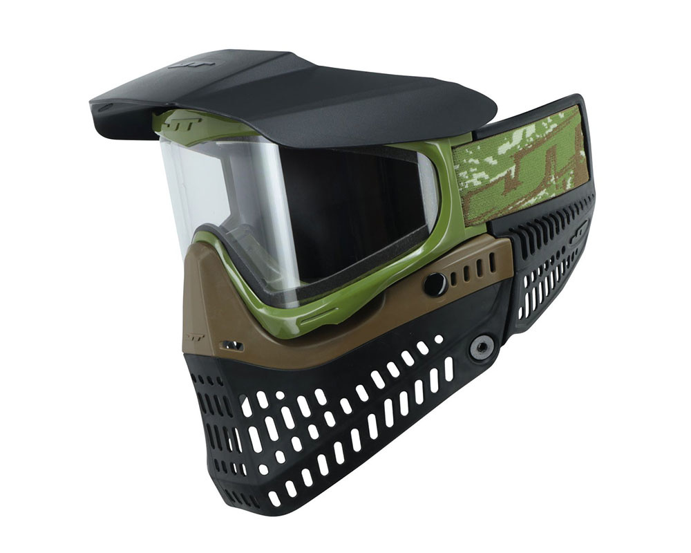 JT Spectra Flex-8 Thermal Full Coverage Mask, Olive