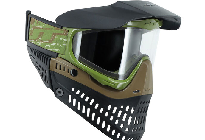 JT Spectra Proflex SE mask, olive/brown w/thermal lens