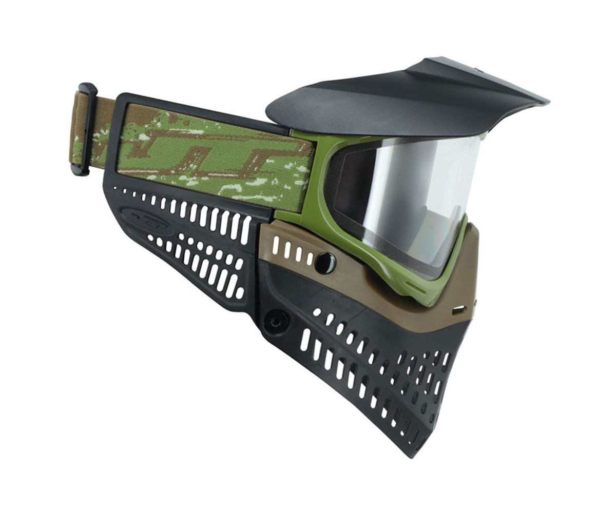 JT Spectra Proflex SE mask, olive/brown w/thermal lens - Airsoft Extreme