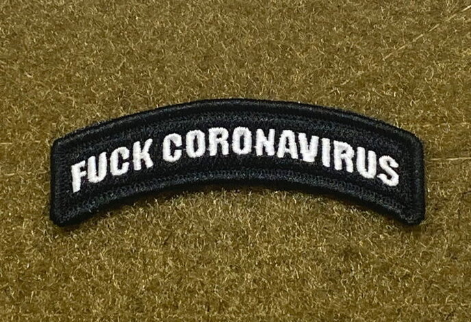 Tactical Outfitters Fuck Coronavirus Morale Patch