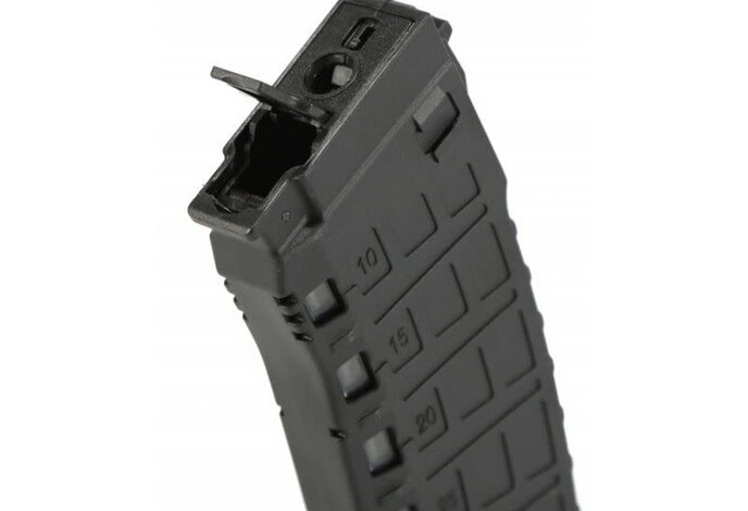 Arcturus AK12 Mid-cap 30 / 135 rd Variable Cap EMM Magazine Black, Single