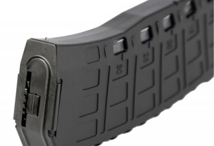 Arcturus AK12 Mid-cap 30 / 135 rd Variable Cap EMM Magazine Black, Single