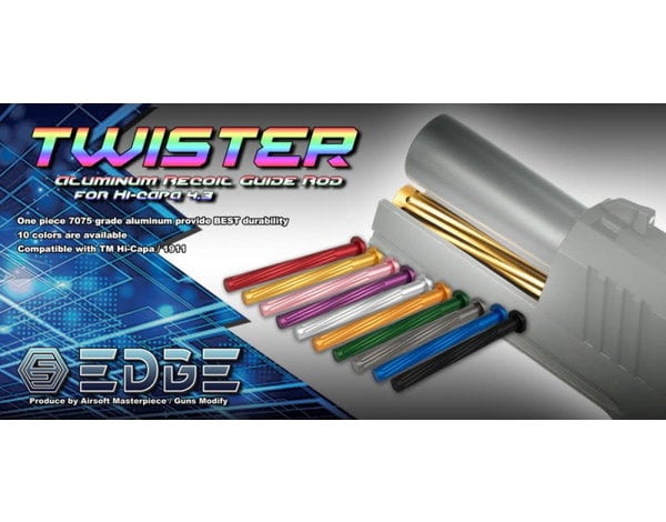 Airsoft Masterpiece EDGE Custom "Twister" Guide Rod for Hi CAPA 4.3