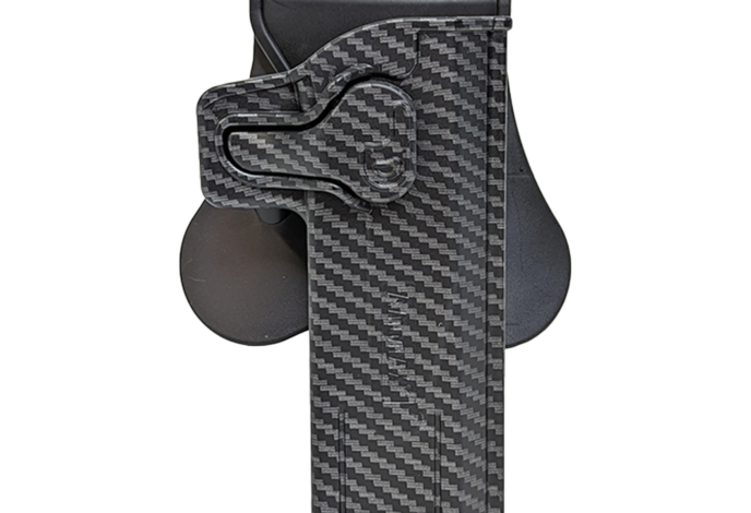 Amomax Hi Capa holster, right hand, carbon fiber