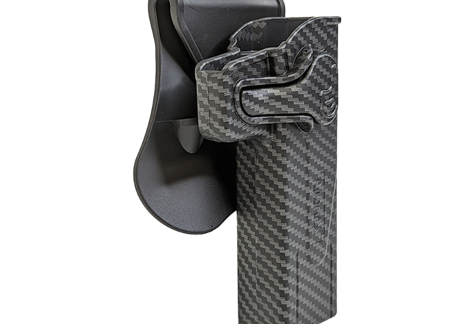 Amomax Hi Capa holster, right hand, carbon fiber