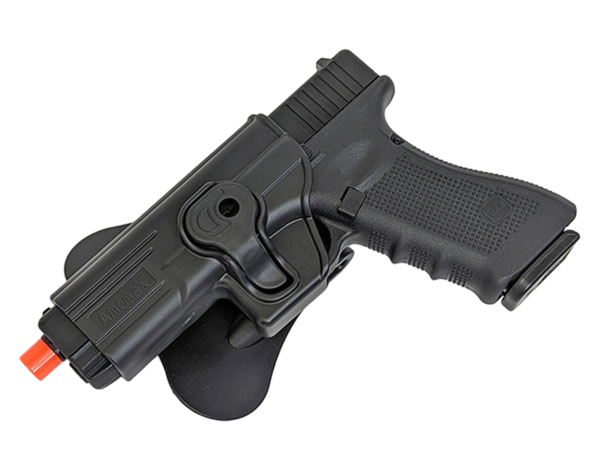 Amomax Amomax Hardshell Holster, Glock (TM/KJ/WE/EF), Black, Left Hand
