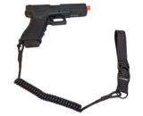 Amomax pistol lanyard, black