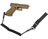 Amomax pistol lanyard, black