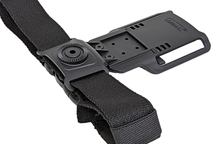 Amomax low ride holster platform, black