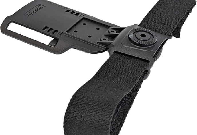 Amomax low ride holster platform, black