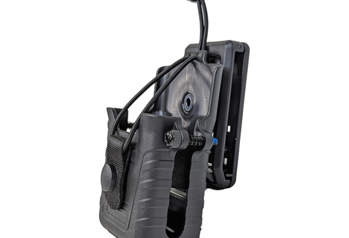 Amomax Belt Clip Radio Holster, Baofeng UV Series, Black