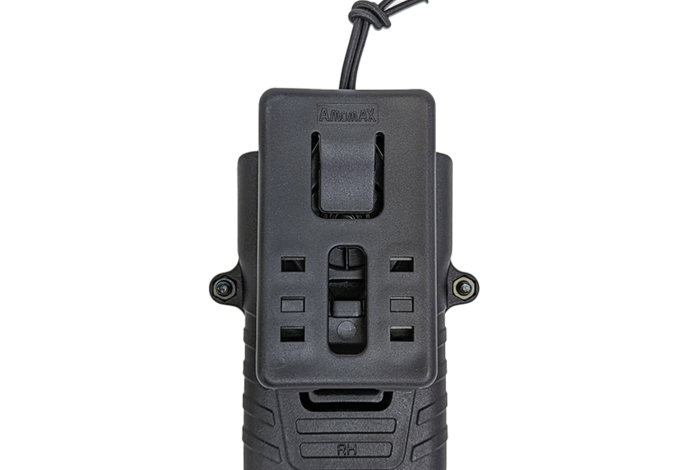 Amomax Belt Clip Radio Holster, Baofeng UV Series, Black