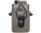 Amomax Belt Clip Radio Holster, Baofeng UV Series, FDE