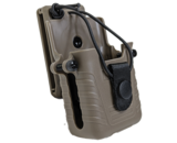 Amomax Belt Clip Radio Holster, Baofeng UV Series, FDE