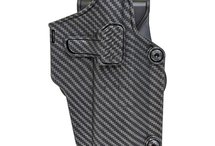 Amomax Multi-Fit Holster, Right Hand, Carbon Fiber