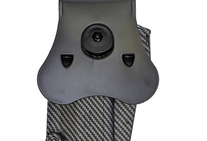 Amomax Multi-Fit Holster, Right Hand, Carbon Fiber