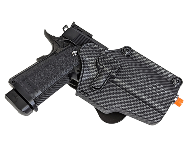 Amomax Amomax Multi-Fit Holster, Right Hand, Carbon Fiber