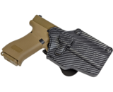 Amomax Multi-Fit Holster, Right Hand, Carbon Fiber