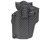 Amomax Multi-Fit Holster, Left Hand, Carbon Fiber