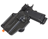 Amomax Multi-Fit Holster, Left Hand, Carbon Fiber